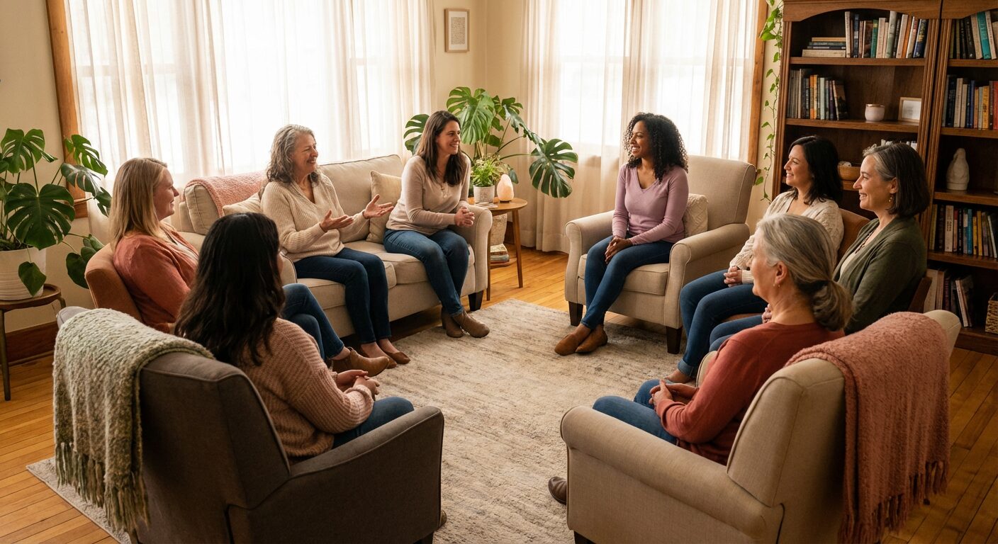 CBT group therapy for women at IKANN Wellness South Florida