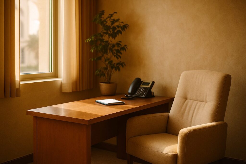 Calm mental health assessment office in Fort Lauderdale